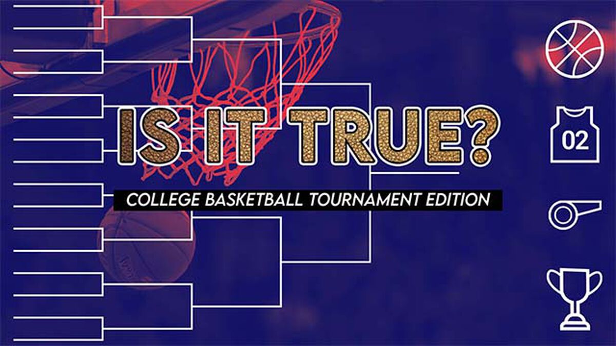 Is It True College Basketball Tournament Edition image number null